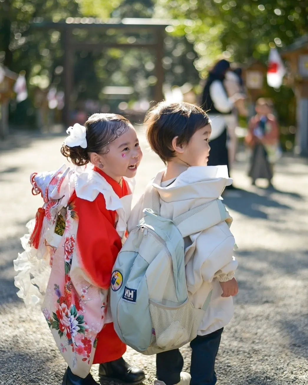 七五三祝いしてきました🎉😊