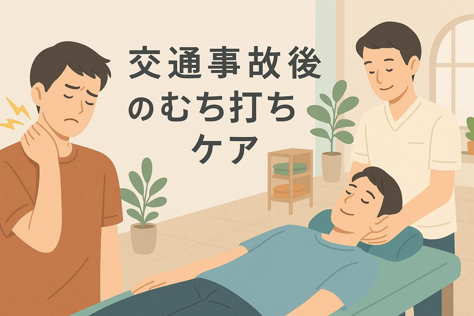 【交通事故後のむち打ち】整骨院での治療と病院との併用について｜あるむ鍼灸整骨院（都城市・三股町）