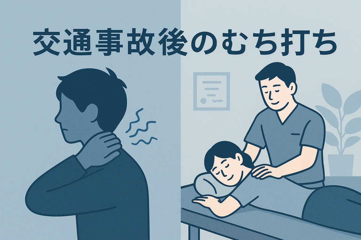 【交通事故後のむち打ち】放置せず、まずは相談を｜あるむ鍼灸整骨院（都城市・三股町）